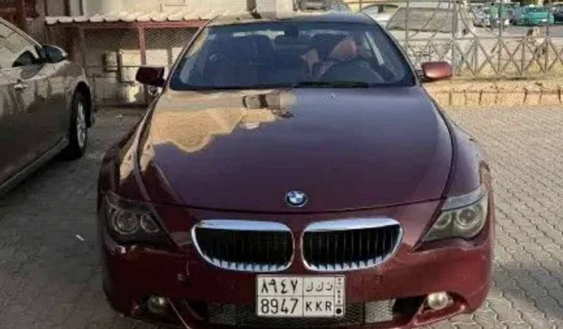BMW بي ام 630 موديل 2005 المكان الرياض