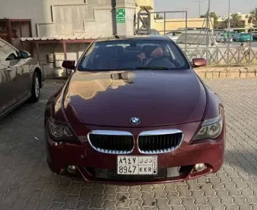BMW بي ام 630 موديل 2005 المكان الرياض