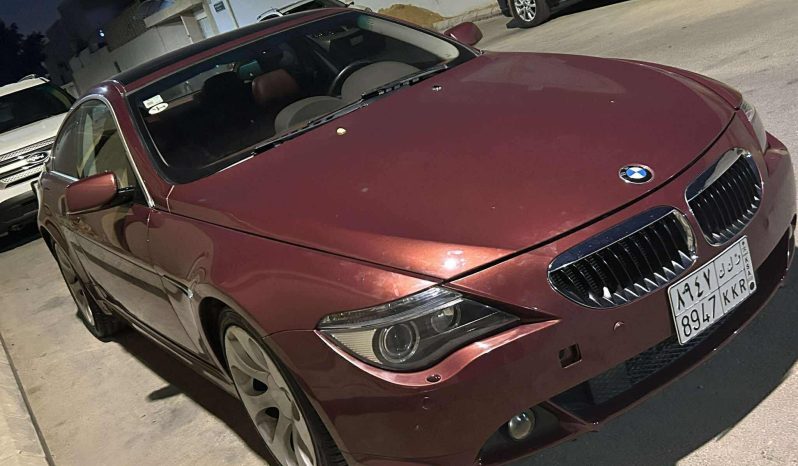 
								BMW بي ام 630 موديل 2005 المكان الرياض full									