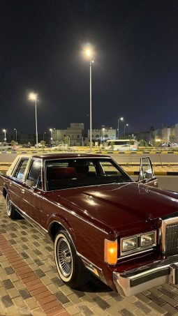
										حراج للبيع لنكولن كار 1988 full									