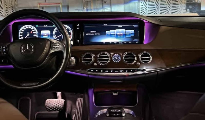 
								حراج جدة مرسيدس S class 2017 full									