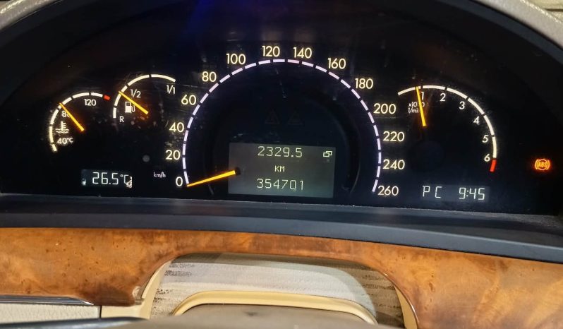 
								حراج للبيع مرسيدس S-Class 2004 full									